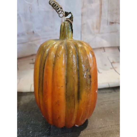 Halloween pumpkin AS IS fall Decor figure Thanksgiving - Picture 1 of 7